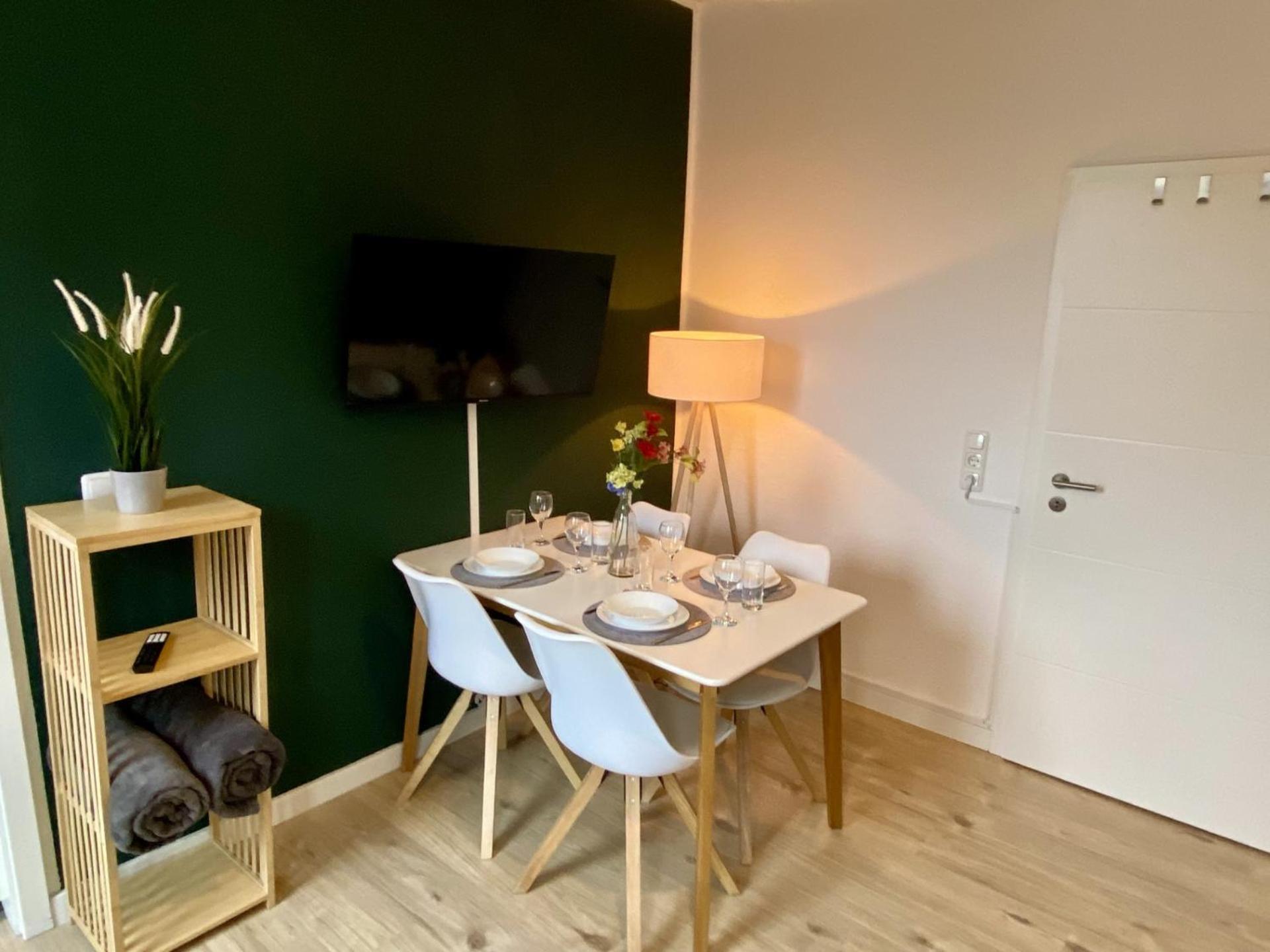 Modernes Apartment In City-Naehe Flensburg Buitenkant foto