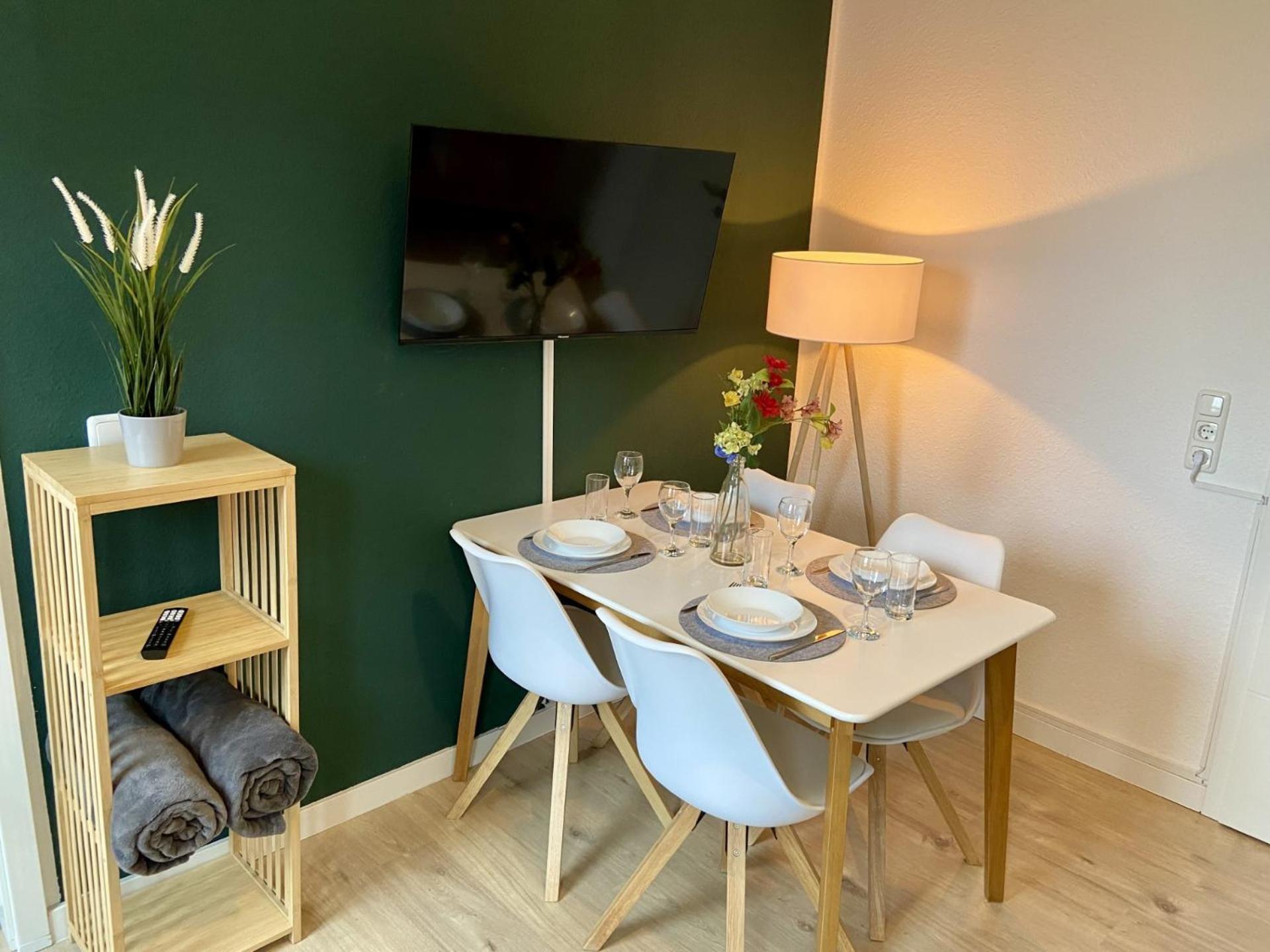 Modernes Apartment In City-Naehe Flensburg Buitenkant foto